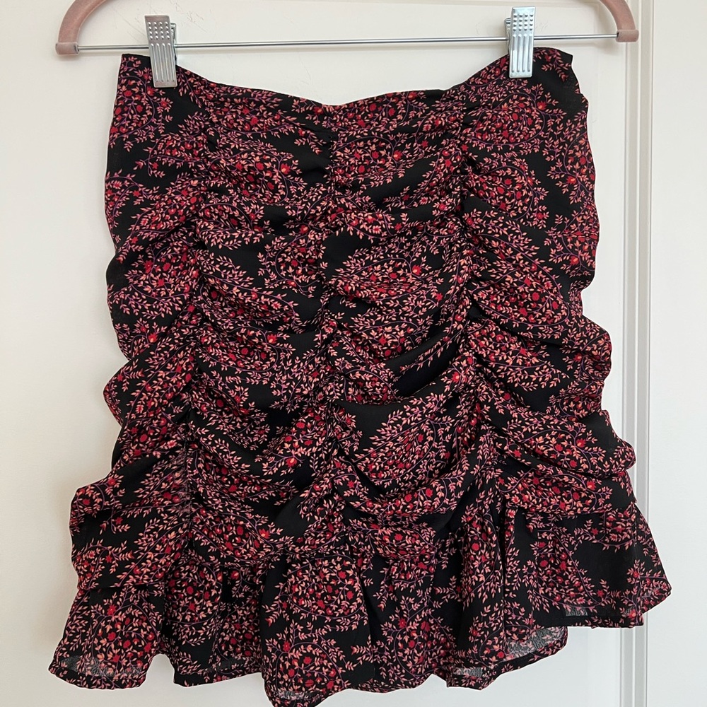 Forever 21 Floral Printed Skirt